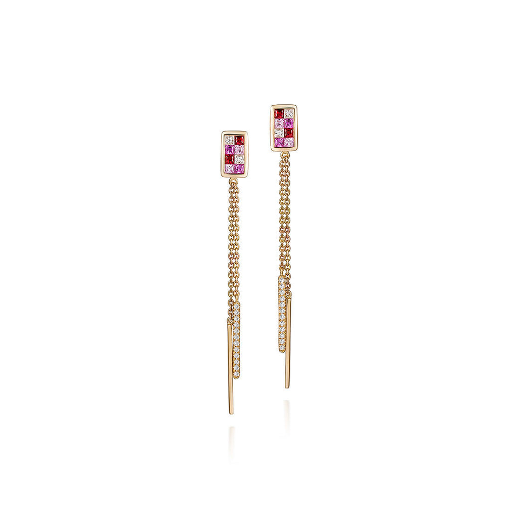 18k Wire Bloom Earrings